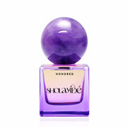 HONORED eco-luxe perfume, showers you with flowers as powdery Iris, warmed by a woody flame releases gracefully, royal notes.